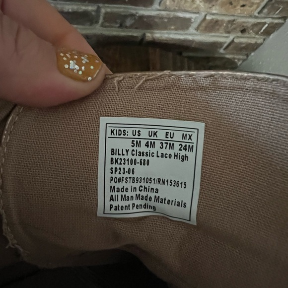 Girls Billy Goat Boots - Picture 3 of 3